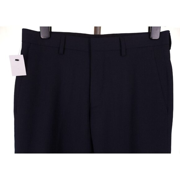 J. Crew Ludlow Slim Fit Traveler Suit Pant Size 28 S Mens Navy Italian Wool $250 - Picture 3 of 9